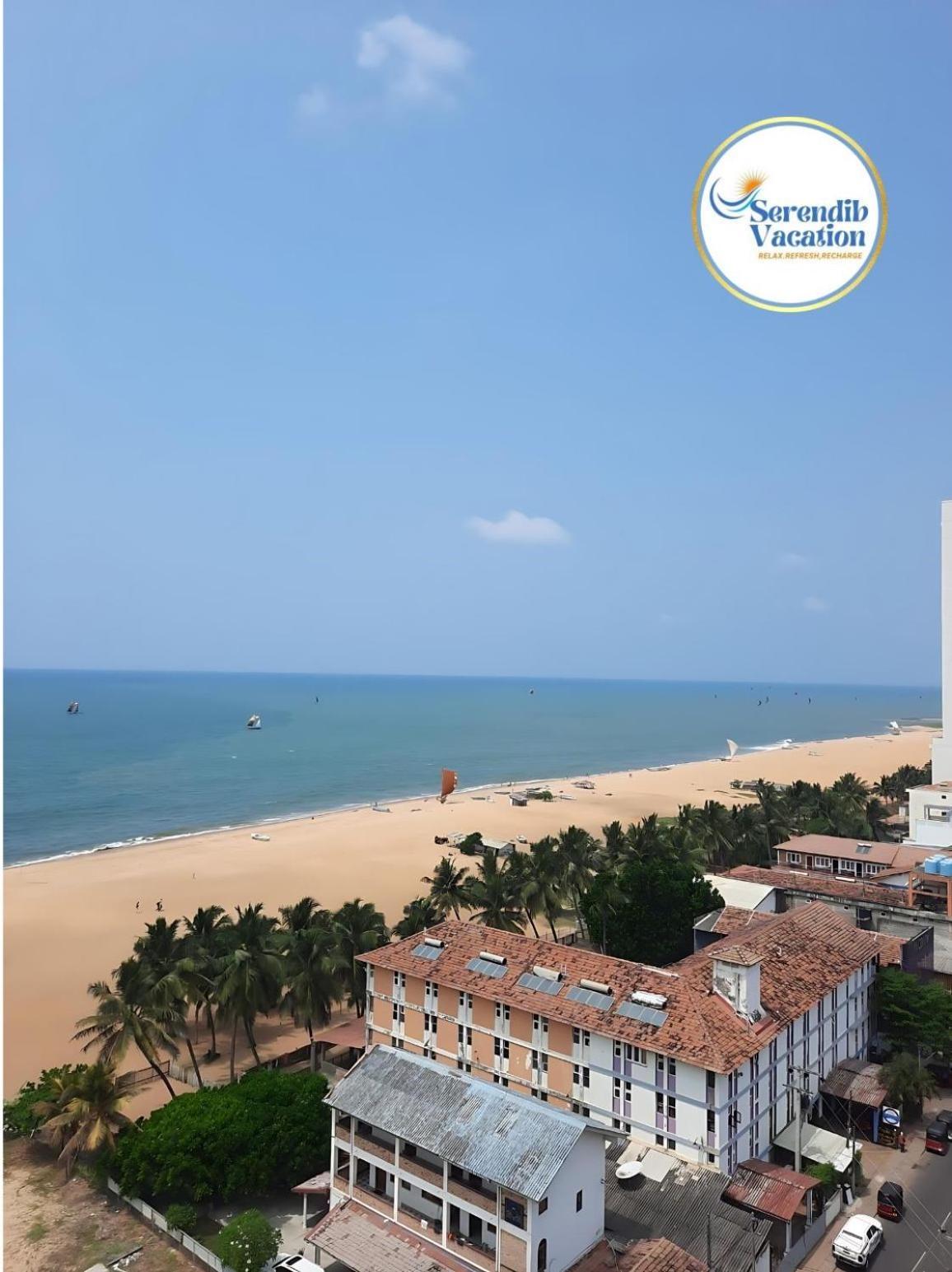 Negombo Ocean Breeze - Bliss On The Beach Luxury Apartments By Serendib Vacation מראה חיצוני תמונה