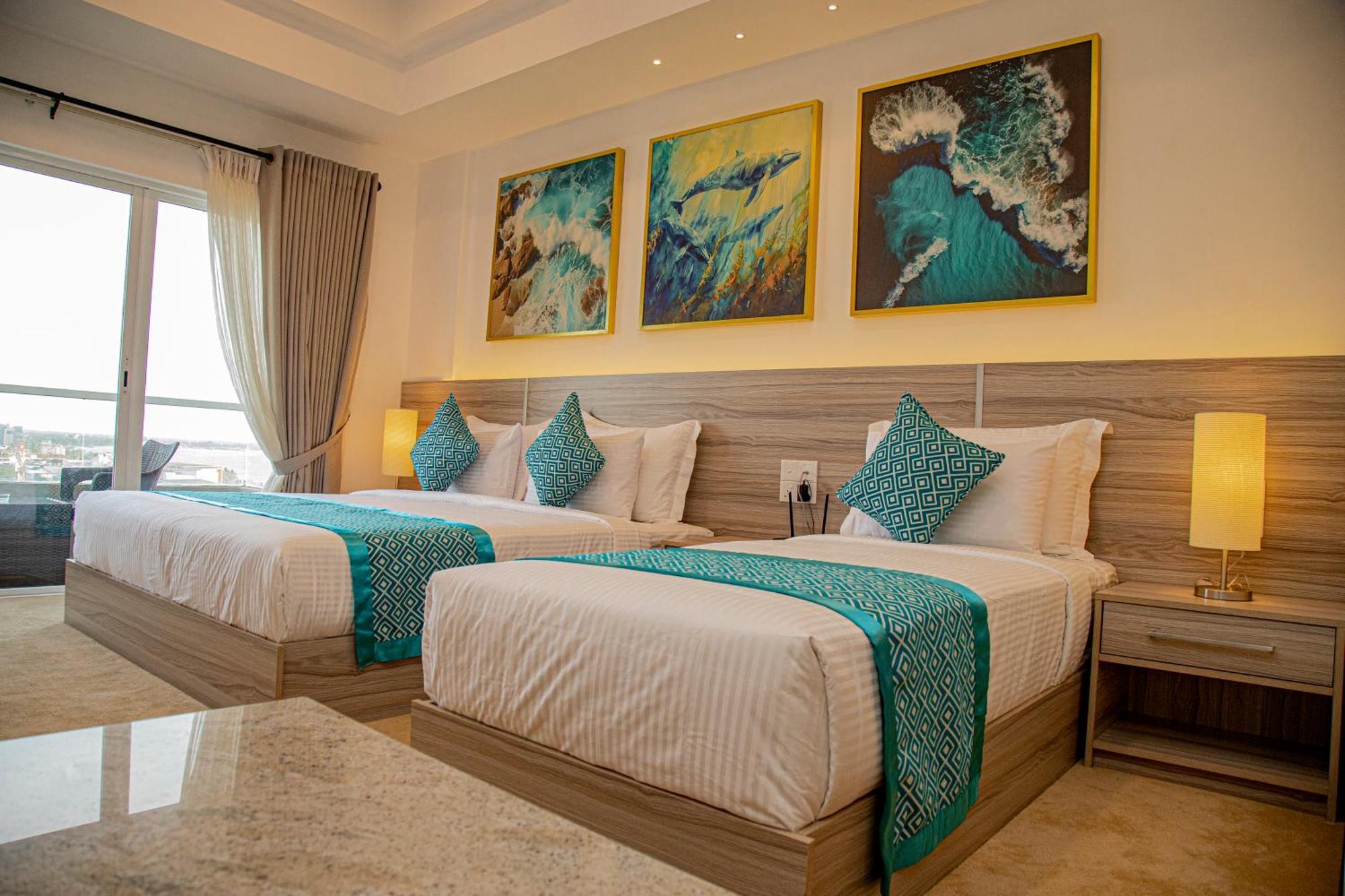 Negombo Ocean Breeze - Bliss On The Beach Luxury Apartments By Serendib Vacation מראה חיצוני תמונה