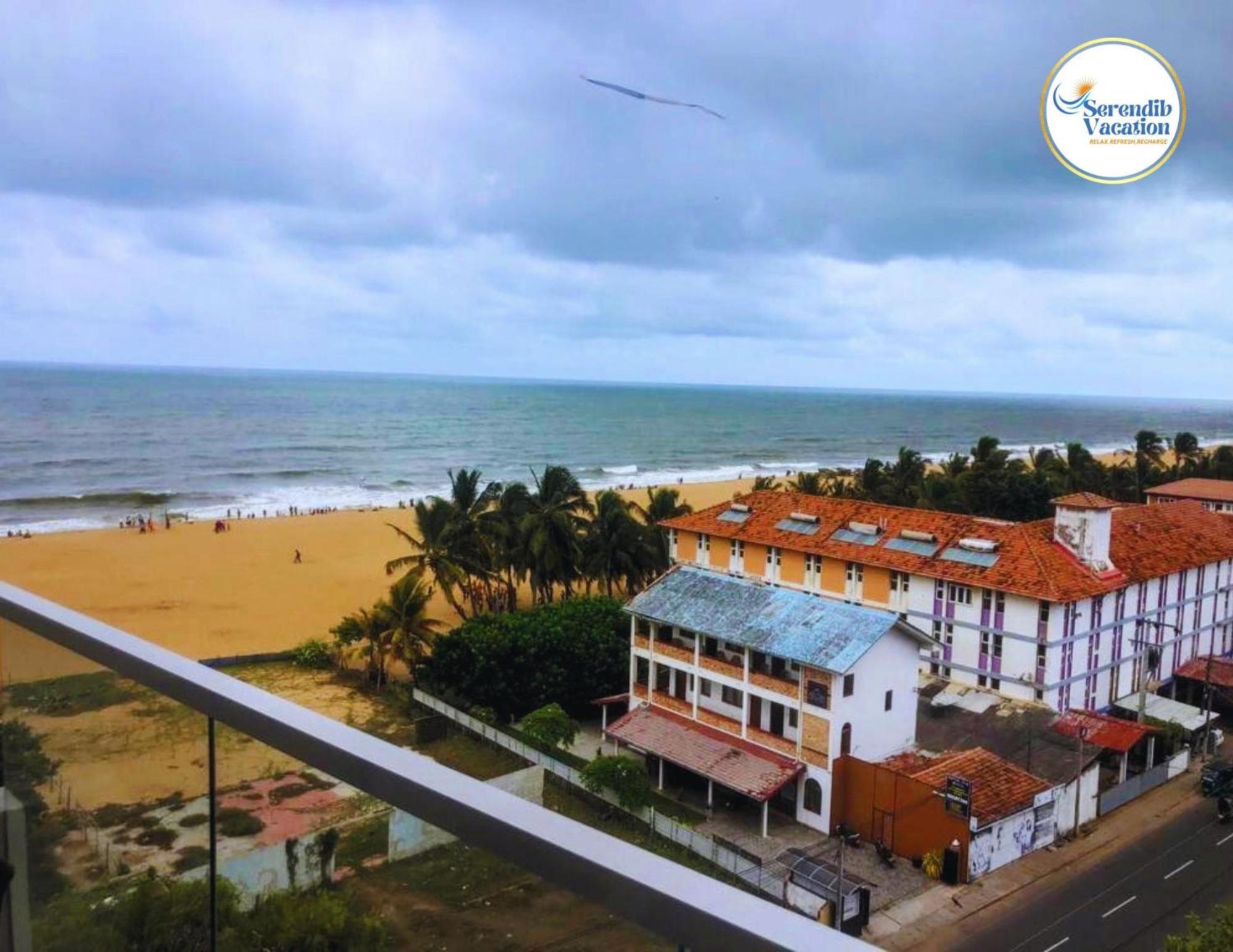 Negombo Ocean Breeze - Bliss On The Beach Luxury Apartments By Serendib Vacation מראה חיצוני תמונה